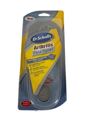 Dr. Scholls Arthritis Pain Relief Orthotics Womens Sizes 6-10 Shock Guard